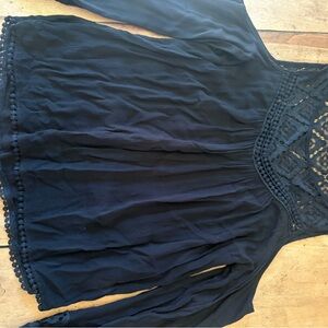 Mason and Belle Black off Shoulder Blouse